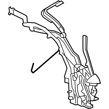 GM 19120245 Frame Asm,Folding Top Side LH