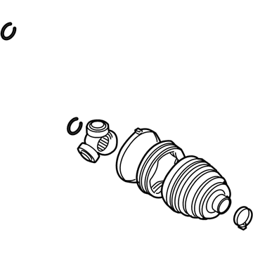 Cadillac 88957231 Inner Joint Assembly