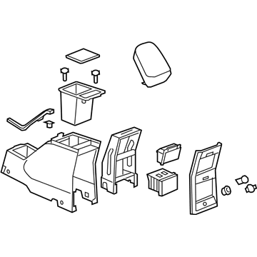 Saturn 20832903 Console Assembly