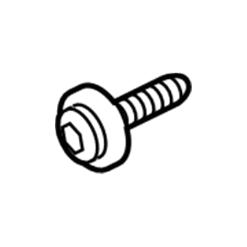 Cadillac 9423101 License Bracket Screw