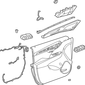 Buick 84982069 Door Trim Panel
