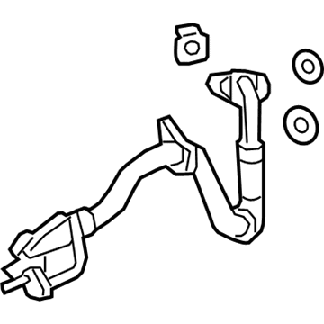 Cadillac 84392975 Rear A/C Tube