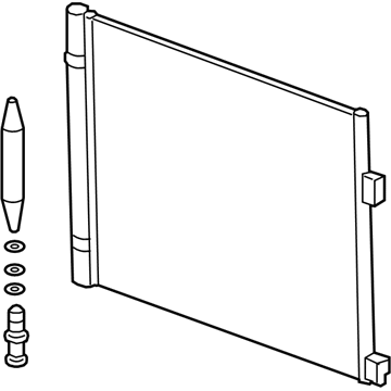 Cadillac 84405857 Condenser