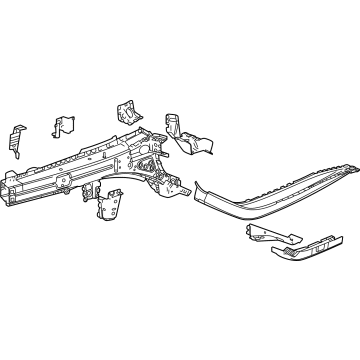 Buick 60005709 Inner Rail