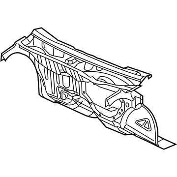 GM 25806611 Weatherstrip Assembly, Front Side Door Rear & Rear Side Door Front