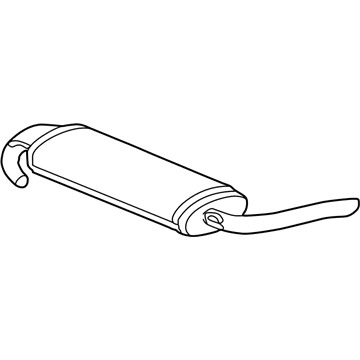 Saturn Vue Exhaust Pipe - 15898905