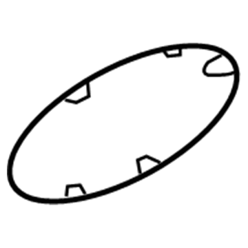 Pontiac 12531201 Handle, Outside Gasket