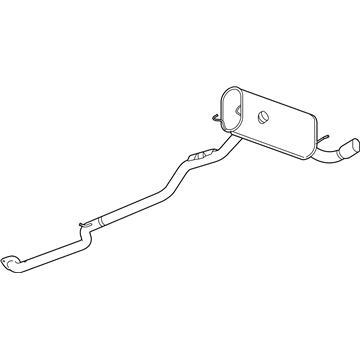 Pontiac Solstice Exhaust Pipe - 20810298