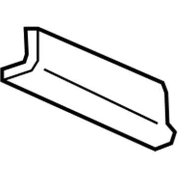 GM 84171870 Molding, Folding Top Side Rail Garnish