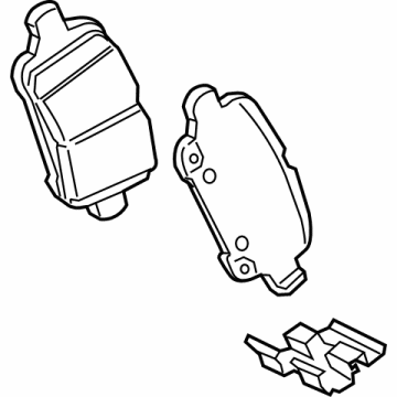 Chevy Bolt EUV Brake Pad - 42757085