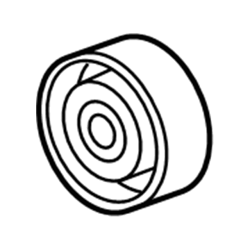 Chevy 12606032 Idler Pulley