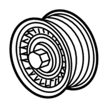 Chevy 12703922 Idler Pulley