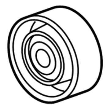 Chevy 12606031 Idler Pulley