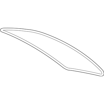 GM 96648485 Molding,Rear Window Reveal