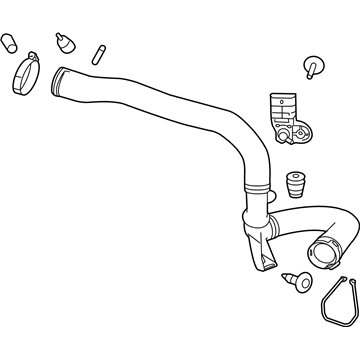 2018 Chevy Sonic Cooling Hose - 95366674