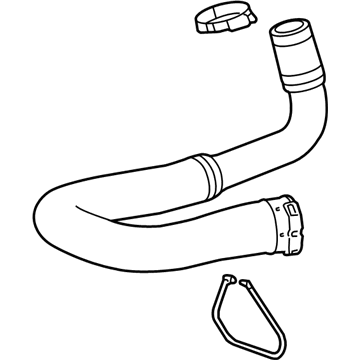 2012 Chevy Sonic Cooling Hose - 96874706