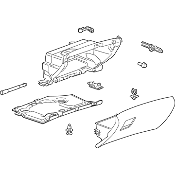 Buick 23438258 Glove Box Assembly