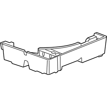 GM 42757786 Compartment Assembly, R/Cmpt Flr Stow Tr *Black