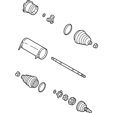 GMC 85126785 Axle Assembly