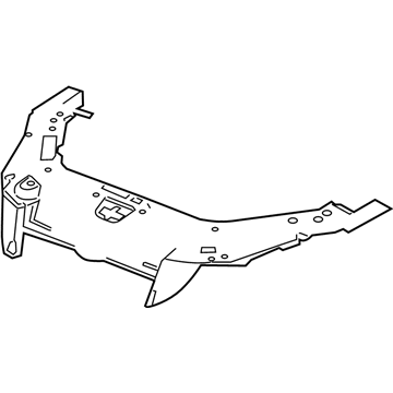 GM 20934958 Shield Assembly, Front Compartment Front Sight