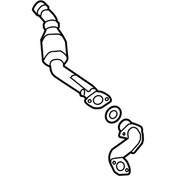 GM 92161757 3Way Catalytic Convertor Assembly (W/ Exhaust Manifold P