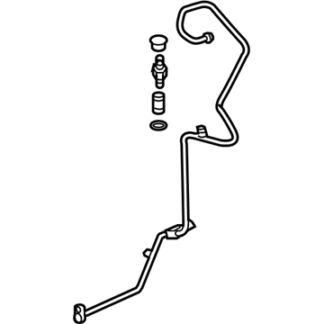 GM 15112713 Tube Assembly, A/C Evaporator Thermal Expansion Valve