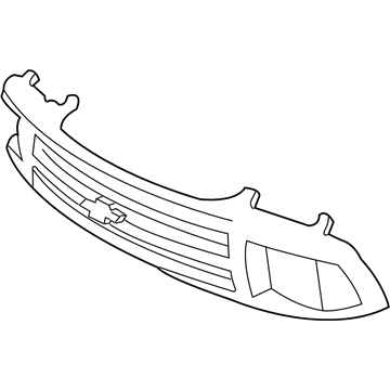 GM 15647630 Grille,Radiator