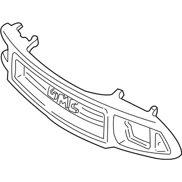 GMC 12471660 Grille