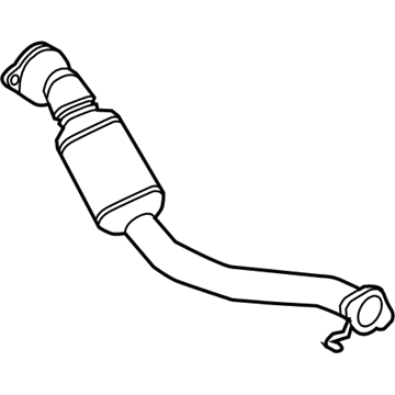 2006 Pontiac Grand Prix Catalytic Converter - 15861399