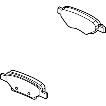 Saturn 19181867 Brake Pads