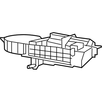 GM 89018757 Case,Heater & A/C Evaporator & Blower Lower