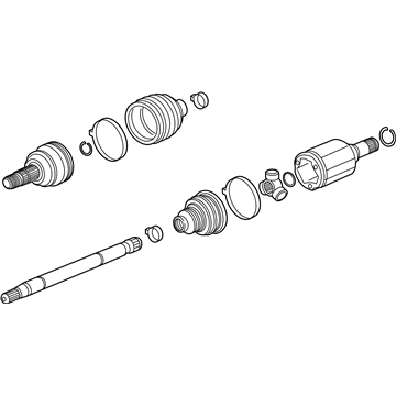 2019 Buick Cascada Axle Shaft - 13335157