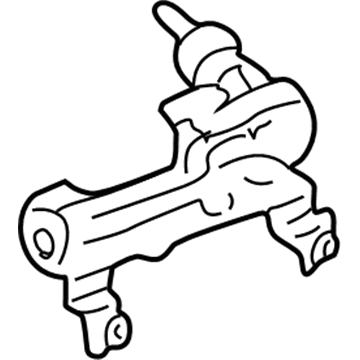 Pontiac 19332589 Motor & Bracket