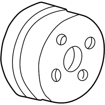 Chevy 14091833 Pulley