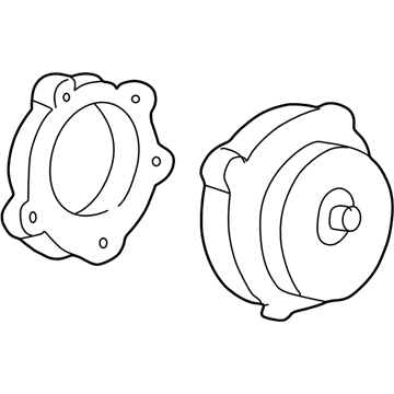 Chevy 89017269 Water Pump