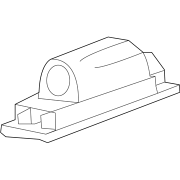 Cadillac 13502178 License Lamp