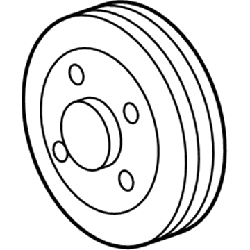 Cadillac 12611587 Pulley