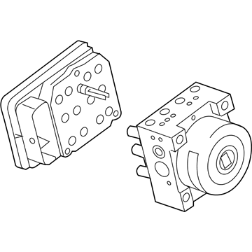 GM 22760037 Module Assembly, Electronic Brake & Traction Control (W/ Brace