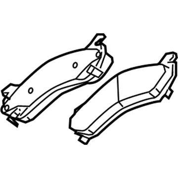 Chevy Silverado 1500 Brake Pad - 19432941