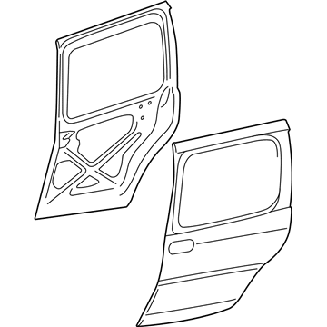 Saturn 88980791 Door Shell