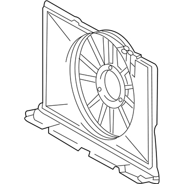 Pontiac 88975763 Fan Shroud