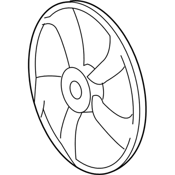 2009 Pontiac Vibe Radiator fan - 88975761