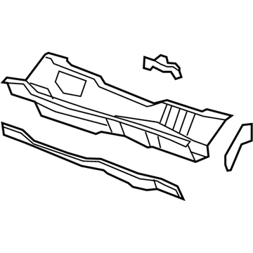 Saturn 19208799 Cowl Panel