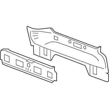 Chevy 89025214 Rear Body Panel