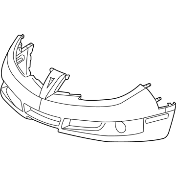 Pontiac 12335590 Bumper Cover