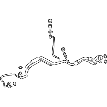 Buick 84375100 Evaporator Tube