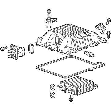 GM 12622236 Cover Assembly, Charging Air Cooler