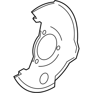 Chevy 25884779 Backing Plate