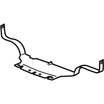 GM 15828693 Baffle Assembly, Radiator Support