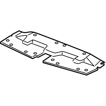 GM 22737377 Baffle Assembly, Radiator Air Upper